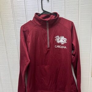 South Carolina Gamecocks NWT Womenโs Large Quarter Zip Sweatshirt Sportswear Top